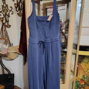 DEVON WINDSOR Elegant Blue Jumpsuit